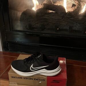 Nike Black and White Sneakers